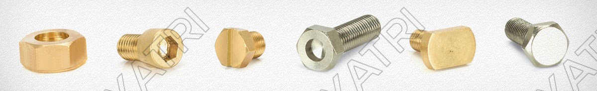 Reliable Brass Fasteners by Gayatri Precision Metals
